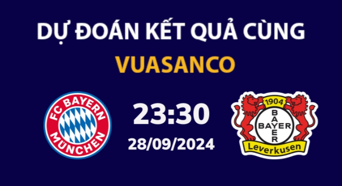 Soi kèo Bayern Munich vs Leverkusen – 23h30 – 28/09 – Bundesliga